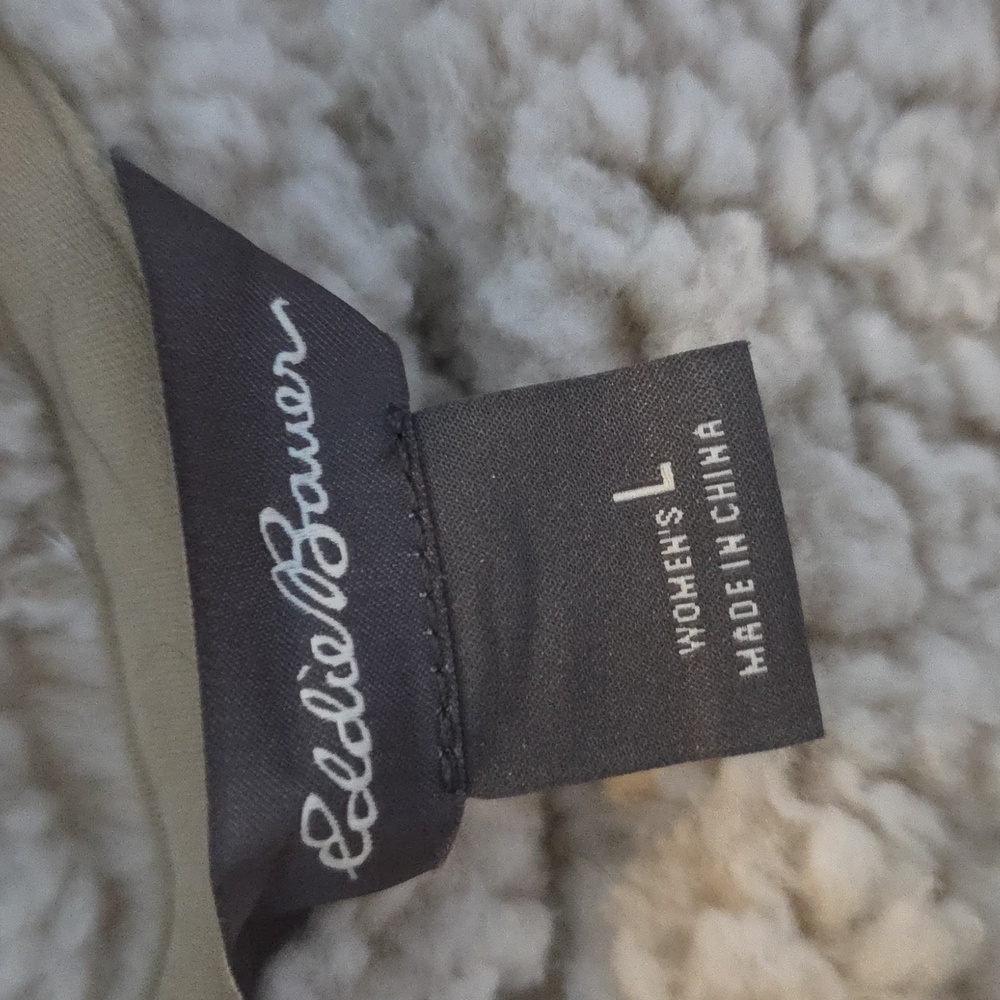 Like New! Eddie Bauer Fireside Cowl Neck Sweater Large - Picture 4 of 12